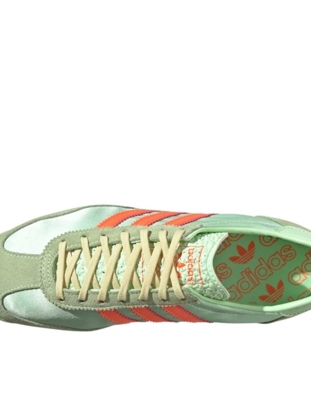 NIB Adidas SL 72 OG Lace Up Mint Green Sneakers Women's Size 10 - Picture 5 of 9